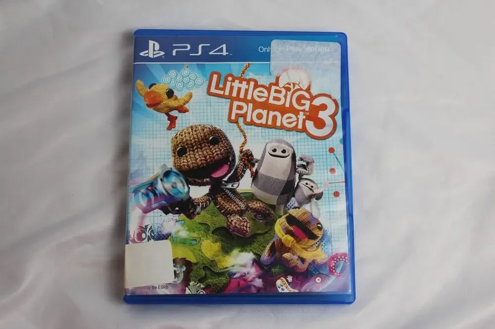 Little Big Planet 3 PS4 Sony PlayStation 4 Video Game Used Scratched Disc